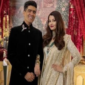 मनीष मल्होत्रा के क्लासिक आउटफिट में नजर आईं ऐश्वर्या राय, चिकनकारी और जरदोजी का शाही मेल
