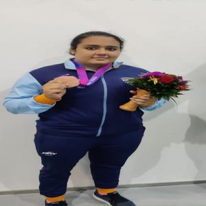 एशियाई खेल - किरण बलियान ने एथलेटिक्स में रचा इतिहास, 72 साल बाद गोला फेंक में जीता कांस्य