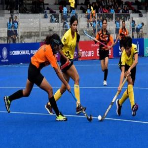 जूनियर महिला हॉकी नेशनल्स: दूसरे दिन आंध्र प्रदेश, पुडुचेरी और कर्नाटक ने दर्ज की जीत
