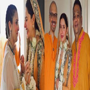 माहिरा खान ने शादी के जश्न की शेयर की तस्वीरें, शाहरुख के माही वे गाने पर किया डांस
