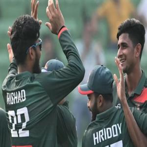 नाहिद राणा ने अपनी बेहतरीन गेंदबाजी का श्रेय कोच शॉन टेट को दिया 
