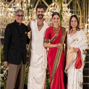 रश्मिका-विजय के रिसेप्शन में पहुंचीं नीना गुप्ता, फोटो शेयर कर दी शुभकामनाएं
