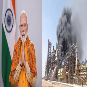 राजस्थान: उद्घाटन से एक दिन पहले पचपदरा रिफाइनरी में आग लगी, विपक्ष ने उठाए सवाल