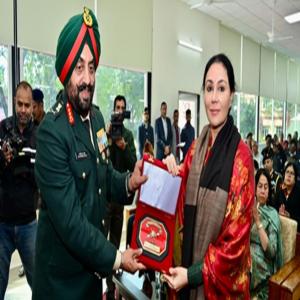 राजस्थान की उपमुख्यमंत्री ने पूर्व सैनिकों के लिए दो दिवसीय चिकित्सा शिविर का उद्घाटन किया
