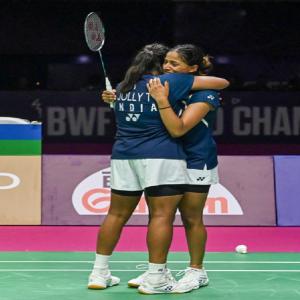 अभी हम रुकने वाले नहीं हैं, बीडब्ल्यूएफ वर्ल्ड चैंपियनशिप में मेडल पक्का करने के बाद बोलीं त्रिसा-गायत्री
