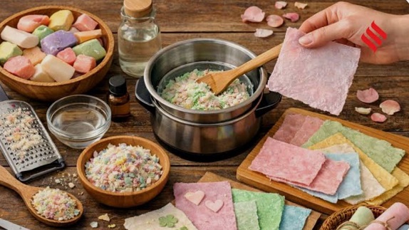 बचे हुए साबुन के टुकड़ों से घर पर पेपर सोप बनाने का स्मार्ट तरीका