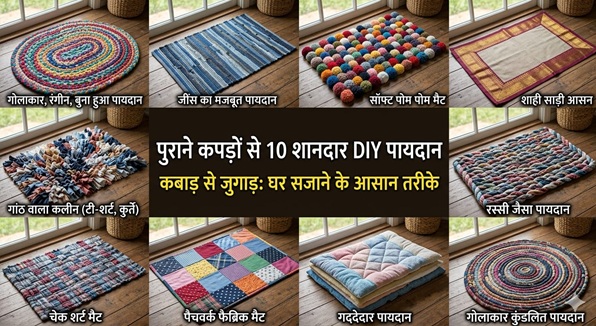 Home Decor : कबाड़ से जुगाड़ पुराने कपड़ों को फेंकने के बजाय ऐसे सजाएं अपना आशियाना मेहनत कम और चमक ज्यादा