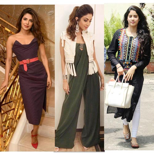 Fashion diaries में क्या देखा आपने प्रियंका, जाह्ववी और शिल्पा का अंदाज...