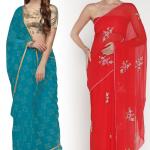 गर्मियों में राहत देंगे शिफॉन साड़ियां, इन रंगों को करें ट्राई