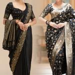 Fashion Tips: मैटरनिटी फोटोशूट के लिए फॉलो करें ये फैशन ट्रेंड, ब्लैक बनारसी साड़ी कैरी करें