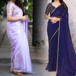 Fashion Tips: सिंपल साड़ी से मिलेगा लुक, इस तरह करें स्टाइल