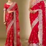 Fashion Tips: इस फेस्टिवल सीजन ट्राई करें लाल साड़ियां, नई नवेली दुल्हन दिखेगी स्टाइलिश