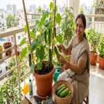 गमले में उगाएं ऑर्गेनिक खीरा मात्र 45 दिनों में मिलेगी बंपर पैदावार जानें छत और बालकनी के लिए सबसे आसान तरीका