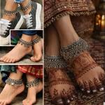 नए ज़माने में लौट आई पुरानी झांझर अब और भी ट्रेंडी और फैशनेबल है गुजराती पायलों का जलवा