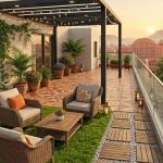 छत की खूबसूरती में चार चांद लगाएंगे ये ट्रेंडिंग फ्लोरिंग डिजाइन्स