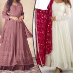 Women Fashion: इन रंगोंके अनारकली सूट में लगेंगी बला की खूबसूरत, नवरात्रि पर करें ट्राई