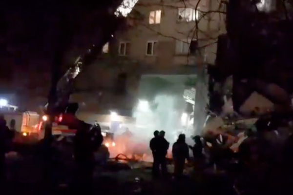 रूस : 10 मंजिला इमारत में गैस विस्फोट, 2 की मौत