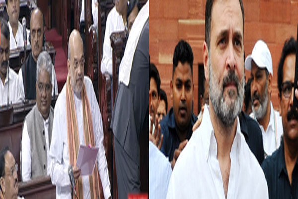 अविश्वास प्रस्ताव चर्चा का 2nd DAY : कांग्रेस से राहुल गांधी और सरकार से अमित शाह देंगे भाषण
