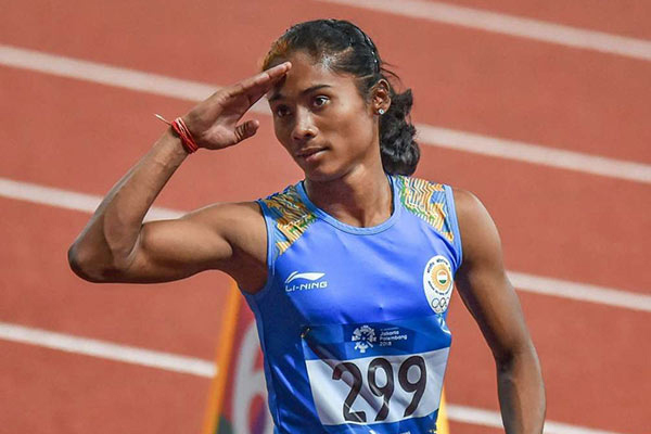 इंडियन ग्रां प्री : हिमा ने 100 मीटर में जीता स्वर्ण
