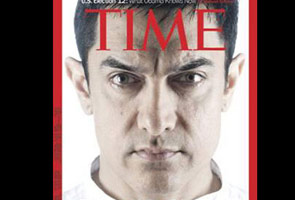 आमिर खान टाइम के कवर पर