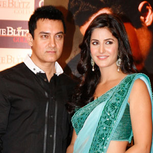 आमिर के साथ काम करने में कैटरीना नर्वस