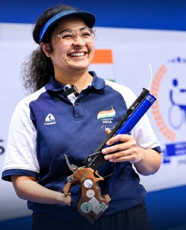 एशियन पैरा गेम्स : सृष्टि अरोड़ा ने महिलाओं की 10 मीटर एयर पिस्टल स्पर्धा में जीता ब्रॉन्ज मेडल