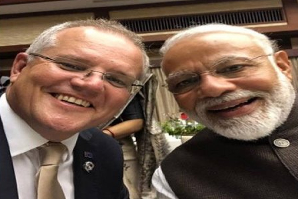 आस्ट्रेलियाई प्रधानमंत्री ने हिंदी में ट्वीट कर की मोदी की तारीफ 