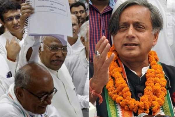 खड़गे और थरूर की उम्मीदवारी को लेकर भाजपा ने राहुल से पूछा सवाल
