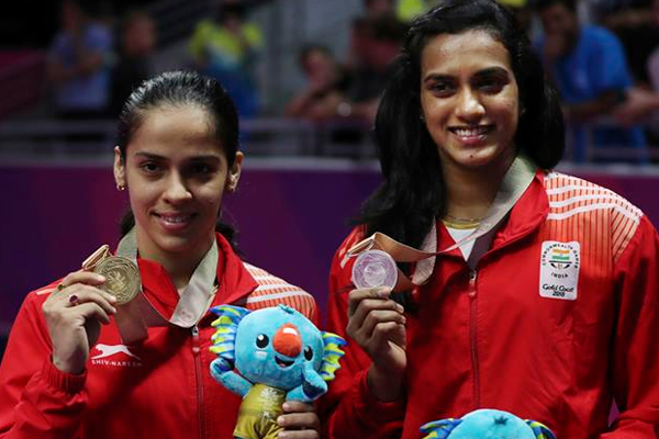 राष्ट्रमंडल खेल (बैडमिंटन) : सायना ने जीता सोना, सिंधु को रजत