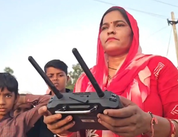 ड्रोन दीदी योजना से नूंह की लक्ष्मी को मिली नई पहचान, रोजगार के साथ मिला सम्मान
