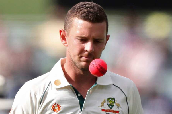 एशेज : हेजलवुड पांचवें टेस्ट से बाहर, ऑस्ट्रेलियाई चयनकर्ता ने की पुष्टि