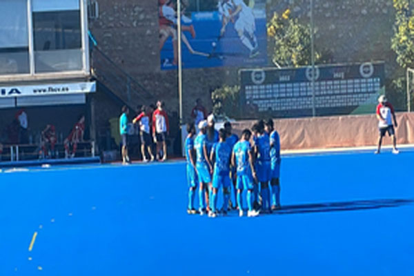 भारतीय पुरुष हॉकी टीम स्पेन से 0-1 से हारी