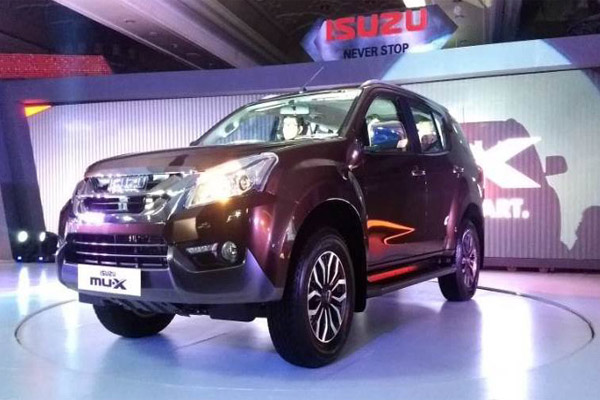 ISUZU ने लाॅन्च की MU-X SUV, कीमत 23.99 लाख से शुरू