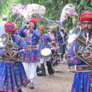 लंदन रवाना हुआ जयपुर का कावा ब्रास बैंड