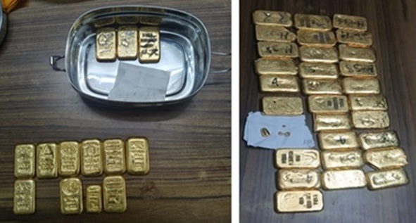 डीआरआई की बड़ी कार्रवाई, देशभर में 27 किलो से अधिक तस्करी का विदेशी सोना जब्त, 12 आरोपी गिरफ्तार
