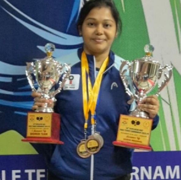 मौमा दास: टेबल टेनिस का बड़ा चेहरा, अंतरराष्ट्रीय मंचों पर देश के लिए जीता स्वर्ण 