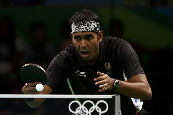 ओलंपिक (टेटे) : मौजूदा चैम्पियन से हारे अचंता, भारतीय चुनौती समाप्त 