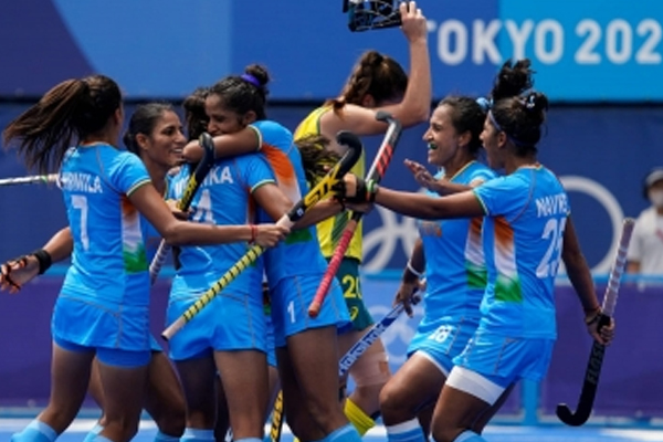 ओलंपिक (महिला हॉकी) : भारत इतिहास रचते हुए सेमीफाइनल में, अब अर्जेटीना को हराने के बारी