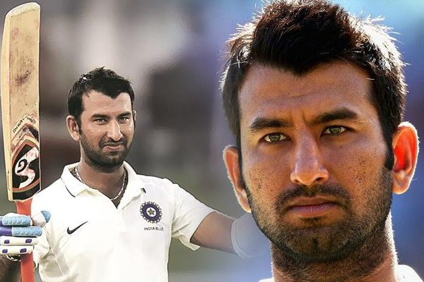 टेस्ट क्रिकेट में 5 हजार रन बनाने वाले 12वें भारतीय बने पुजारा