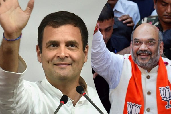 राहुल, शाह ने मतदाताओं से वोट डालने की अपील की
