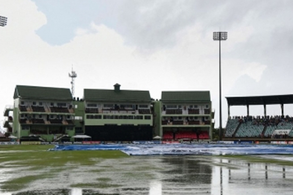 गुयाना टी20 : बारिश की भेंट चढ़ा पाकिस्तान और विंडीज के बीच तीसरा मुकाबला