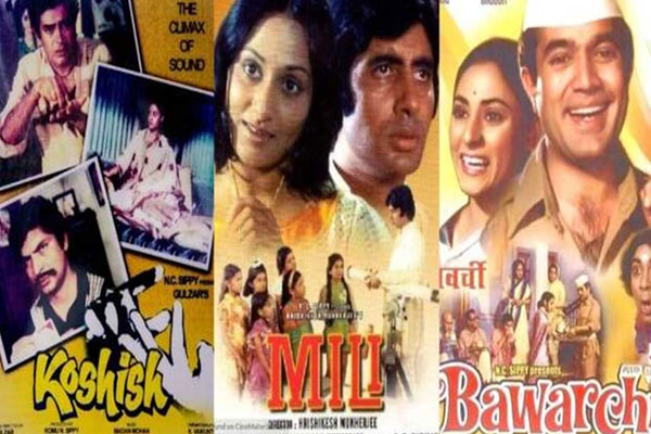 अमिताभ-जया बच्चन की मिली, संजीव कुमार की कोशिश और राजेश
खन्ना की बावर्ची, के रीमेक की घोषणा