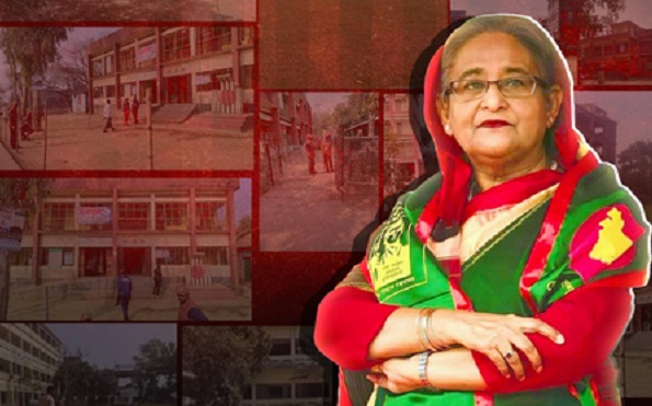 शेख हसीना ने बांग्लादेश चुनाव को बताया ढोंग, जनता से खारिज करने की अपील