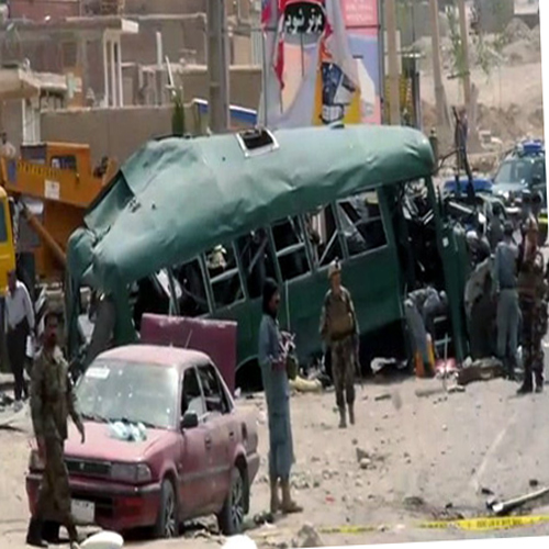 अफगानिस्तान: सेना के काफिले पर आतंकी हमला, अब तक 46 की मौत