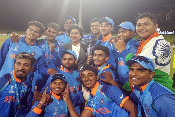 अंडर-19 विश्व कप : भारत ने चौथी बार खिताबी जीत दर्ज की