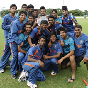 अंडर-19 टूर्नामेंट : उन्मुक्त के शतक से भारत बना चैंपियन