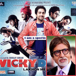 अमिताभ बच्चन को पसन्द आई विक्की डोनर