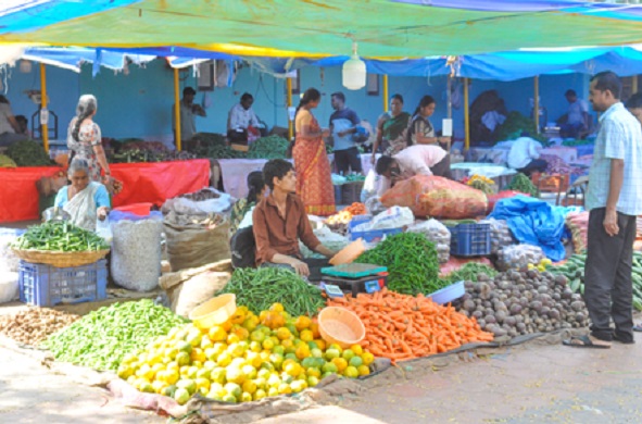 थोक महंगाई में मामूली बढ़त, खाद्य वस्तुओं के दाम स्थिर
