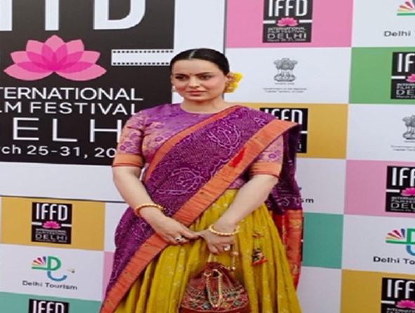 सिनेमा में बढ़नी चाहिए महिलाओं की भागीदारी, अंतर्राष्ट्रीय फिल्म महोत्सव में कंगना रनौत का बयान

