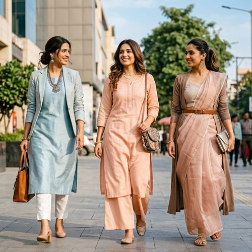 एथनिक में मॉडर्न तड़का सही स्टाइलिंग और एसेसरीज़ से अपने पारंपरिक परिधानों को दें ट्रेंडी लुक
